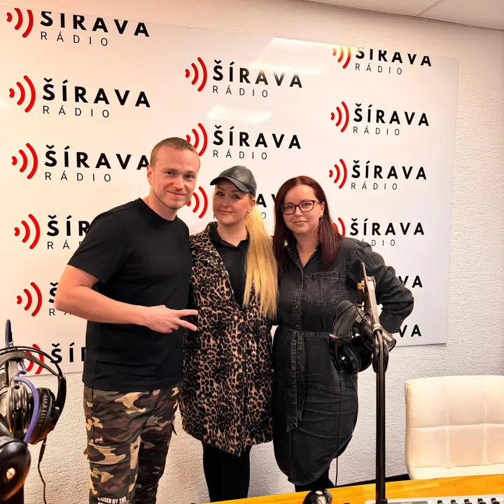 Emily na návšteve v Rádiu Šírava